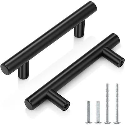 Ksdcmrs Szczotkowane złote uchwyty do szafek